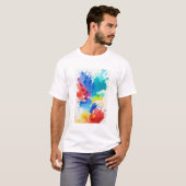 T-shirt peinture #2 (Devant entier)