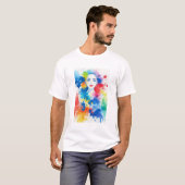 T-shirt peinture #23 (Devant entier)