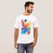 T-shirt peinture #25 (Devant entier)