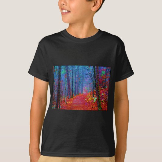 T-shirt Peinture à l'huile de la Forêt-Noire (Devant)