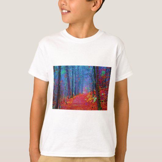 T-shirt Peinture à l'huile de la Forêt-Noire (Devant)