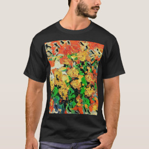 T-shirt Peinture à l'huile Retro : Van Gogh Monet