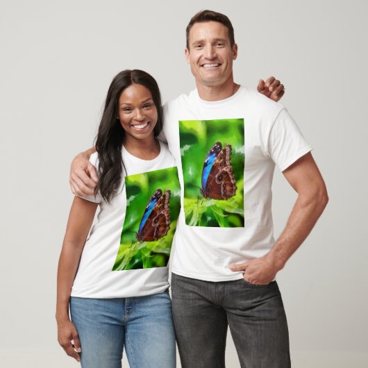 T-shirt Peinture à papillon (Unisexe)