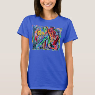 T-shirt Peinture Abstraite