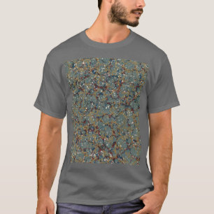 T-shirt Peinture Abstraite Marbrée
