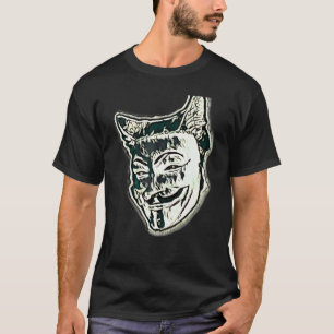 T-shirt Peinture Abstraite Numérique D'un Chat 33