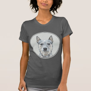 T-shirt Peinture australienne sur le chien de bétail - Be