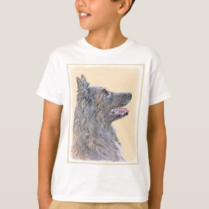 T-shirt Peinture belge Tervuren - Cute Original Chien Art