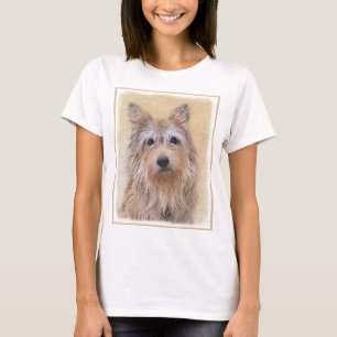T-shirt Peinture Berger Picard - Joli art original chien