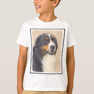 T-shirt Peinture bernoise de chien de montagne - Art origi