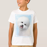 Peinture Bichon Frise - Cute Original Chien Art