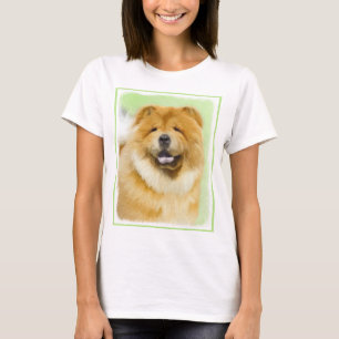 T-shirt Peinture Chow Chow - Joli art original chien