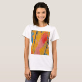 T-shirt Peinture colorée (Devant entier)