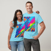 T-shirt Peinture colorée (Unisexe)