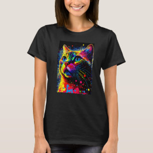 T-shirt Peinture colorée - 80s Style Premium