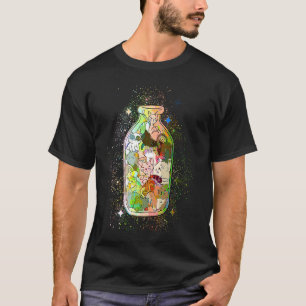T-shirt Peinture Colorée Éclaboussure Différents Types De 
