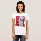 T-shirt Peinture d'Alan l'alpaca (Devant entier)