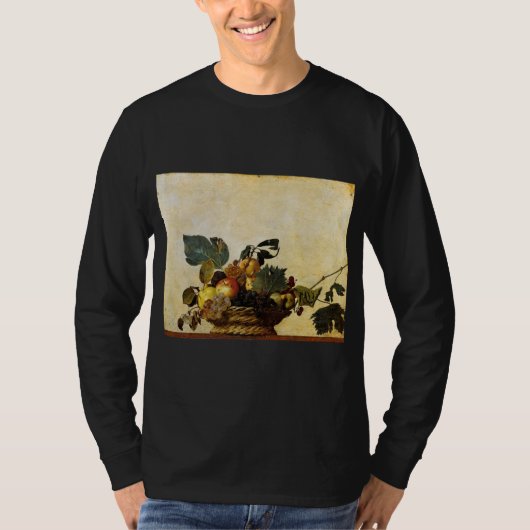 T-shirt Peinture d'art fruitier du Caravaggio (Devant)