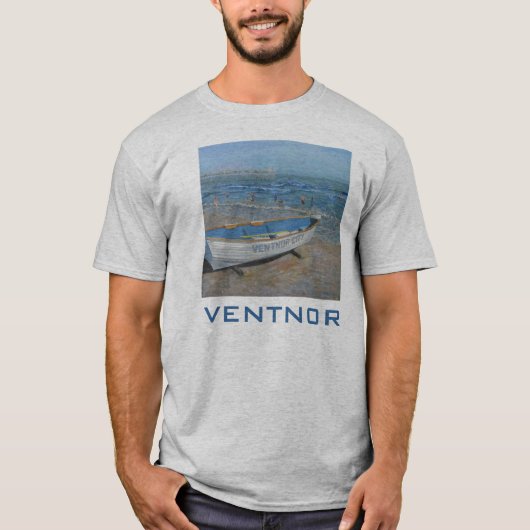 T-shirt peinture de bateau de ventnor, VENTNOR (Devant)