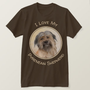 T-shirt Peinture de berger pyrénéenne - Cute Original Chie