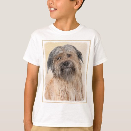 T-shirt Peinture de berger pyrénéenne - Cute Original Chie (Devant)