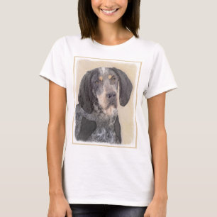T-shirt Peinture de Bluetick Coonhound - Chien Original Mi