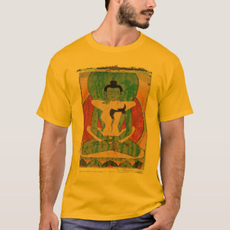 T-shirt Peinture de bouddhisme à Katmandou