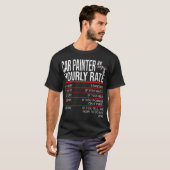 T-shirt Peinture de carrosserie automobile (Devant entier)