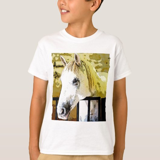 T-shirt Peinture de cheval (Devant)