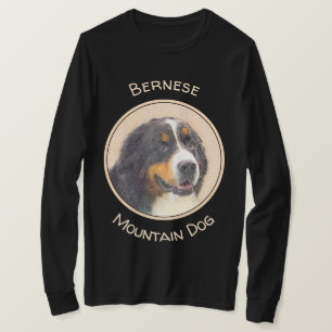 T-shirt Peinture de chien de montagne bernoise - Art origi
