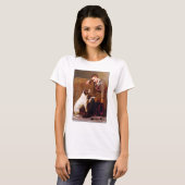 T-shirt Peinture de chien : Meilleurs amis par John Brown (Devant entier)