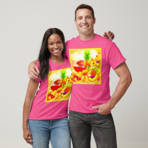 T-shirt Peinture de fruits exotiques tropicaux. Commandez 