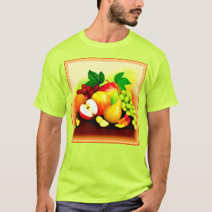 T-shirt Peinture de fruits tropicaux. Commandez dès mainte