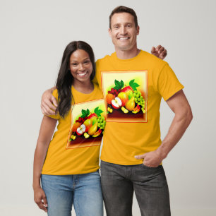 T-shirt Peinture de fruits tropicaux. Commandez dès mainte