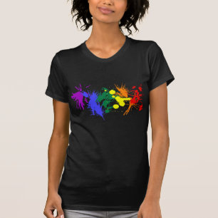 T-shirt Peinture de gay pride