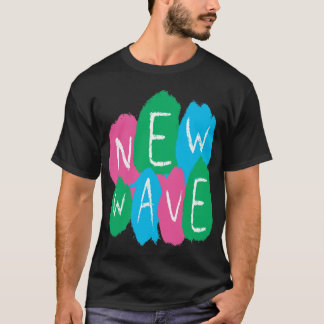 T-shirt Peinture de graffiti New Wave