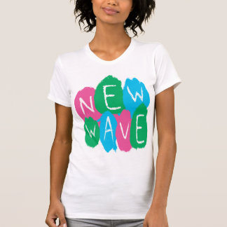T-shirt Peinture de graffiti New Wave