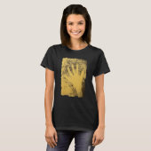 T-shirt Peinture de grotte préhistorique dans l'histoire d (Devant entier)
