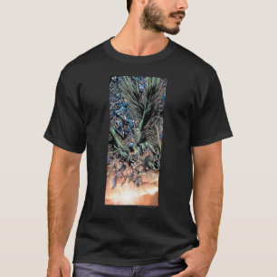 T-shirt Peinture de groupe de nuit la plus noire - Couleur