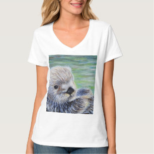 T-shirt Peinture de la Loupe de mer