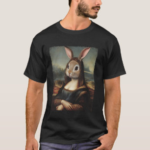 T-shirt Peinture de la Renaissance artistique Lapin drôle
