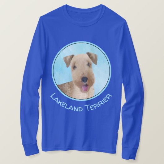 T-shirt Peinture de Lakeland Terrier - Cute Original Dog A (Design devant)