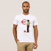 T-shirt Peinture de l'euro (Devant entier)