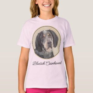 T-shirt Peinture de linge bluetick - mignon chien original