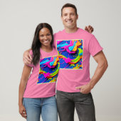 T-shirt Peinture de néon (Unisexe)