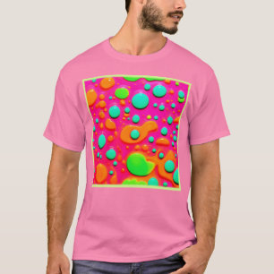 T-shirt Peinture de néon L'art de bulle