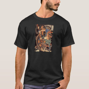 T-shirt Peinture d'encre de Miyamoto Musashi