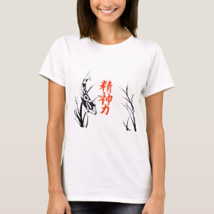 T-shirt Peinture d'inspiration de Koi de Japonais