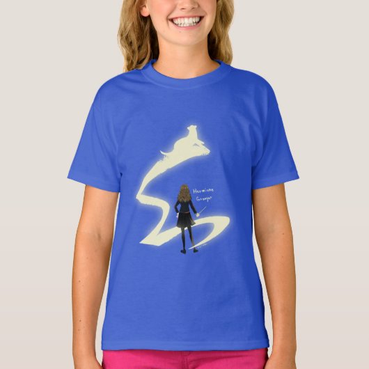 T-shirt Peinture du Patronus d'Hermione Granger (Devant)