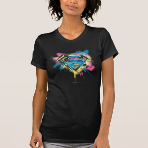 T-shirt Peinture et déversements supergirl